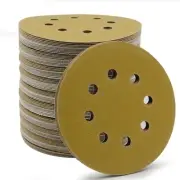 5-Inch 180 Grit Dustless Hook&Loop Sanding Discs 100-Pack 8-Hole
