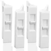 2 Pairs Window Latch Locks Replacement Window Parts Sliding Window Tilt Latch