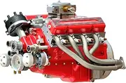 Model Engine, Resin Sculpture, Realistic Mechanical Design, Compact Table Ornament for Desk Bookshelf, Offices, Living Room, Display, 5.91x4.33x4.13 inches