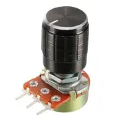 10K Ohm Variable Resistors Single Turn Rotary Carbon Film Taper Potentiometer