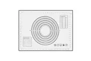 OZZYCOOK 70x50cm Extra Thick Silicone Baking Mat