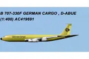 AC419691 AeroClassics 707 1/400 Model D-ABUE German Cargo