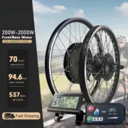 20-29 Inch 700C Electric Bicyce 250W-2000W Conversion Kit Front/Rear Drive Motor
