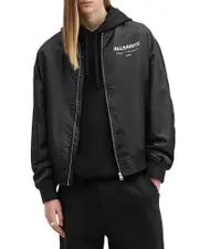 Allsaints Underground Relaxed Bomber Jacket