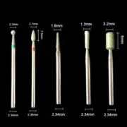 Clean Burr Carbide Nail Drill Bits Nail Salon Manicure Pedicure File Cuticle g