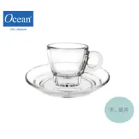 在飛比找蝦皮購物優惠-《有。餐具》泰國 Ocean 可啡系列 玻璃咖啡杯盤組 濃縮