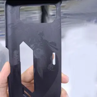 華碩玩家國度ROG6 6pro蝙蝠俠原裝風扇鏤空手機殼原配原廠保護殼