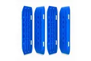 X-BULL Recovery tracks Sand tracks 2 pairs Sand / Snow / Mud 10T 4WD Gen 2.0 - blue