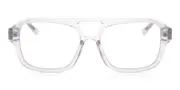 Soda Shades Soda BIANCA Clear Men's Glasses Clear Size 54 - Private Health Rebate - Blue Light Block Available