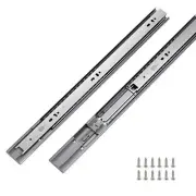 6 Pairs 20 Inch Drawer Slides Metal Drawer Slides Heavy Duty - Soft Close Dra...