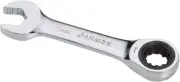 Sunex Tools 993612M 12mm Stubby V-Groove Combination Ratcheting Wrench