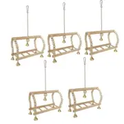 5pack Budgies Playgrounds Parakeets Swing Avian Exercise Equipment Parakeets Toy