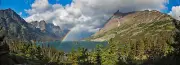 Somewhere over the Rainbow Glacier National Park fine art Ansel Adams style