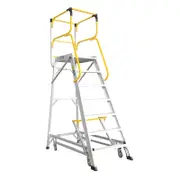 Bailey 1933mm 200kg Access 7 Aluminium Ladderweld Platform Ladder