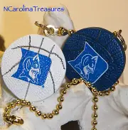 DUKE UNIVERSITY CEILING FAN LIGHT SWITCH PULL BLUE DEVILS "D" LOGO BASKETBALL