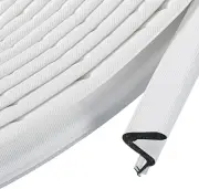 BBTO Door Weather Stripping Seal Winter Windows Kerf Soundproof Strip V-Shaped