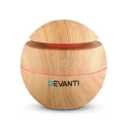 1x Devanti Aromatherapy Diffuser Aroma Essential Oils Air Humidifier LED Ligh...