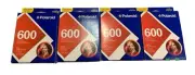 4 - Polaroid 600 Instant Film Photo Packs 10 each Box -Exp. 02/09 New Old Stock