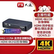 大通 HA2-112SA HDMI高清音源轉換器