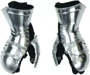 Clamshell Gauntlets Armor Medieval Gloves Halloween Mild Steel Gauntlets