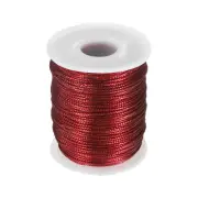 Metallic Cord 1.5mm 109 Yards Metallic Ornament String Red