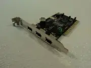 Standard IEEE 1394 Adapter Card 3 Port Firewire SD-FW6306-3I