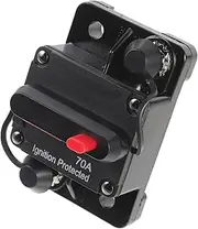 ULTECHNOVO 3pcs Automotive Marine Circuit Breaker 12v-36v Reset Fuse and Easy Wall Plate Mount