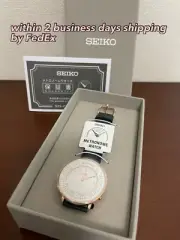 2 days shipping SEIKO MetronomeWatch Limited Edition (White & Navy) NEW with tag