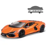 BBURAGO LAMBORGHINI REVUELTO 1/24 DIECAST MODEL CAR ORANGE 21106