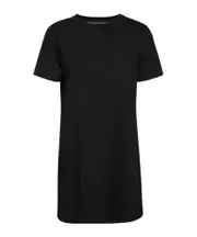 panelled mini dress 1,2 Black