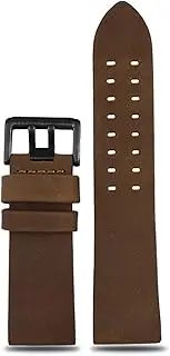 [GGZONE] RHAIYAN 26mm Genuine Leather Watchband Compatible with Luminox 1879 1940 1920 1925 1927 Watch Strap Retro Crazy Horse Cowhide Bracelet Wrist Band Specific (Color : Black-Brown, Size : 26mm)