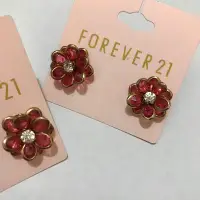 在飛比找Yahoo!奇摩拍賣優惠-歐美Forever21 Forever 21 F21單水鑽仿