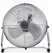 "Metal floor fan 12" High velocity chrome free stand fan cooling fan industrial fan 3 speed desk fan table fan sturdy housing high airflow powerful", BLEF 30