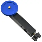 Aluminum Mounting Pulley, 2" Diameter, For Rods up to 13mm Diameter - Eisco Labs