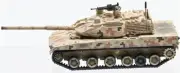 1:72 for 3R Chinese 15 type light tank Desert digital painting No body number