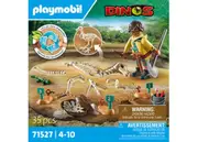 Archaeological Dig With Dinosaur Skeleton, 35 Pieces