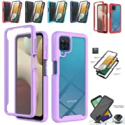 For Samsung A05/A05s/A13/A15/A22/A25/A52 Screen Protector TPU Frame Clear Case
