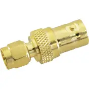 PA6690 SMA Plug To BNC Socket Adaptor - SMA O/D = 10Mm SMA PLUG TO BNC SOCKET