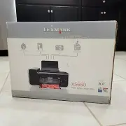 Lexmark X5650 All in One Color Printer Scanner Windows Mac NEW