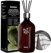 Premium Reed Diffuser 16.9 fl.oz | Hotewl Wood Scent | Fragrance Oil Diffuser & Sticks for Home & Office & Bathroom Decor - Gifts for Loved One (16.9 Oz/1 Pack, White Shirt)