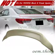 19 Fit For TOYOTA Mark X Generation Sedan TR Rear Trunk Boot Spoiler Unpainted