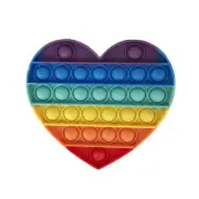 Bubble Poppers Fidget Toys Designs and Shapes - Heart