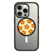 Snappy Grip Stand Snappy™ Grip Stand MagSafe Compatible Crochet Flowers - Orange