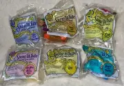 Vintage Lot of 6 1992 McDonald's Happy Meal Disney Snow White Toys SEALED