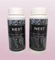 NEST FRAGRANCES SCENTED BUBBLES WISTERIA BLUE 2 OZ (LOT OF 2)