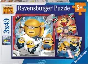 Ravensburger Despicable Me 4 Minions Jigsaw Puzzles for Kids Age 5 Years Up - 3x