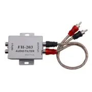 Noise Ground Loops-Isolator Noise Filter Eliminator Stereo Noise Filter for Car