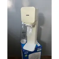 在飛比找蝦皮購物優惠-恆隆行 sodastream play 氣泡水機 免充電 按