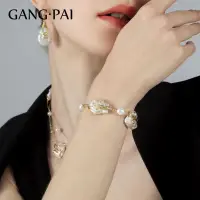 在飛比找蝦皮購物優惠-Pearl Bracelet Baroque Culture