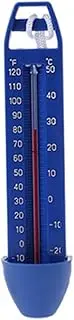 Water Thermometer Swimming Pool Thermometer Water Temperature Thermometer Ice Bath Thermometer with String Shatter Resistant for Outdoor Indoor Large